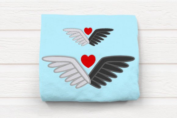 Angel and Demon Dual Wings Embroidery Review