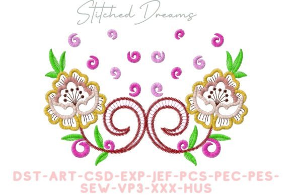 Garden Embroidery Design Review for Etsy Sellers