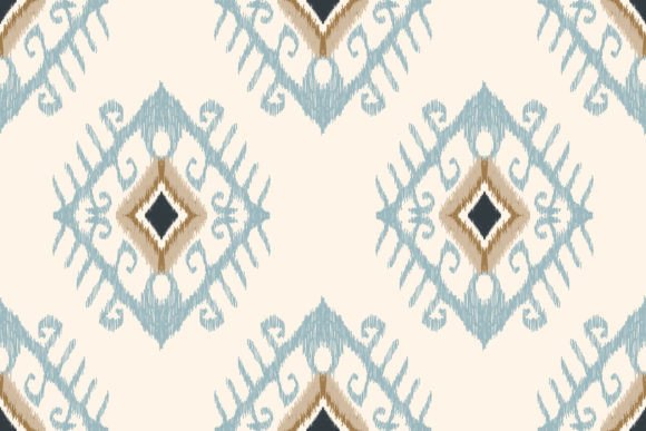 Ikat Geometric Ethnic Embroidery Review