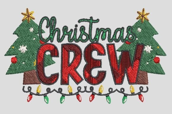 Review: Christmas Crew Noel Tree Embroidery File