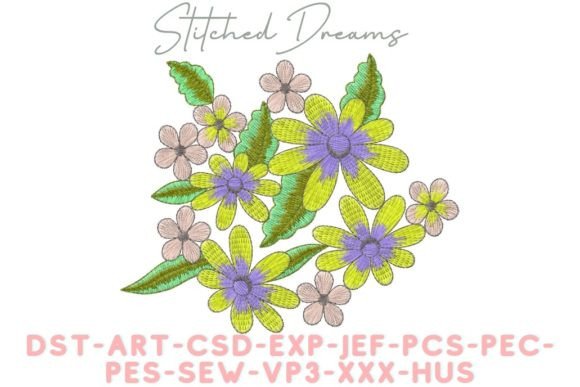 Review: Floral Paradise Embroidery Design for Etsy Shops