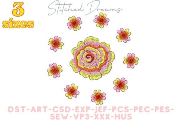 Review: Flower Circle Embroidery Design for Craft Fairs