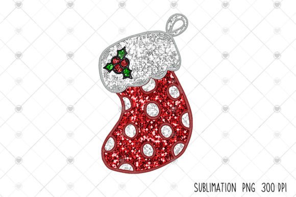 Review: Stocking Clipart Faux Embroidery Sequins