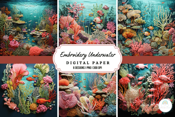 Reviewing Embroidery Underwater Background for Stitchers