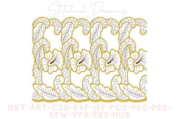 Reviewing Floral Embroidery Borders for Holiday Collections