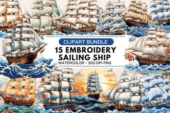 Reviewing Free Embroidery Sailing Ship Clipart