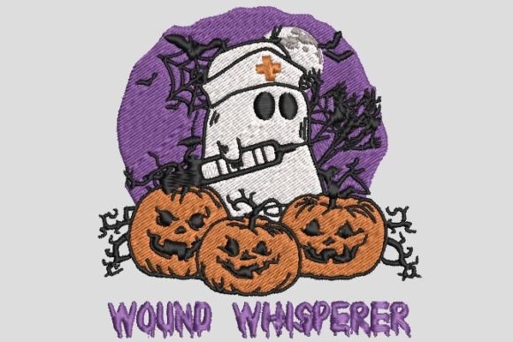 Reviewing the Boo Ghost Nurse Pumpkin Design